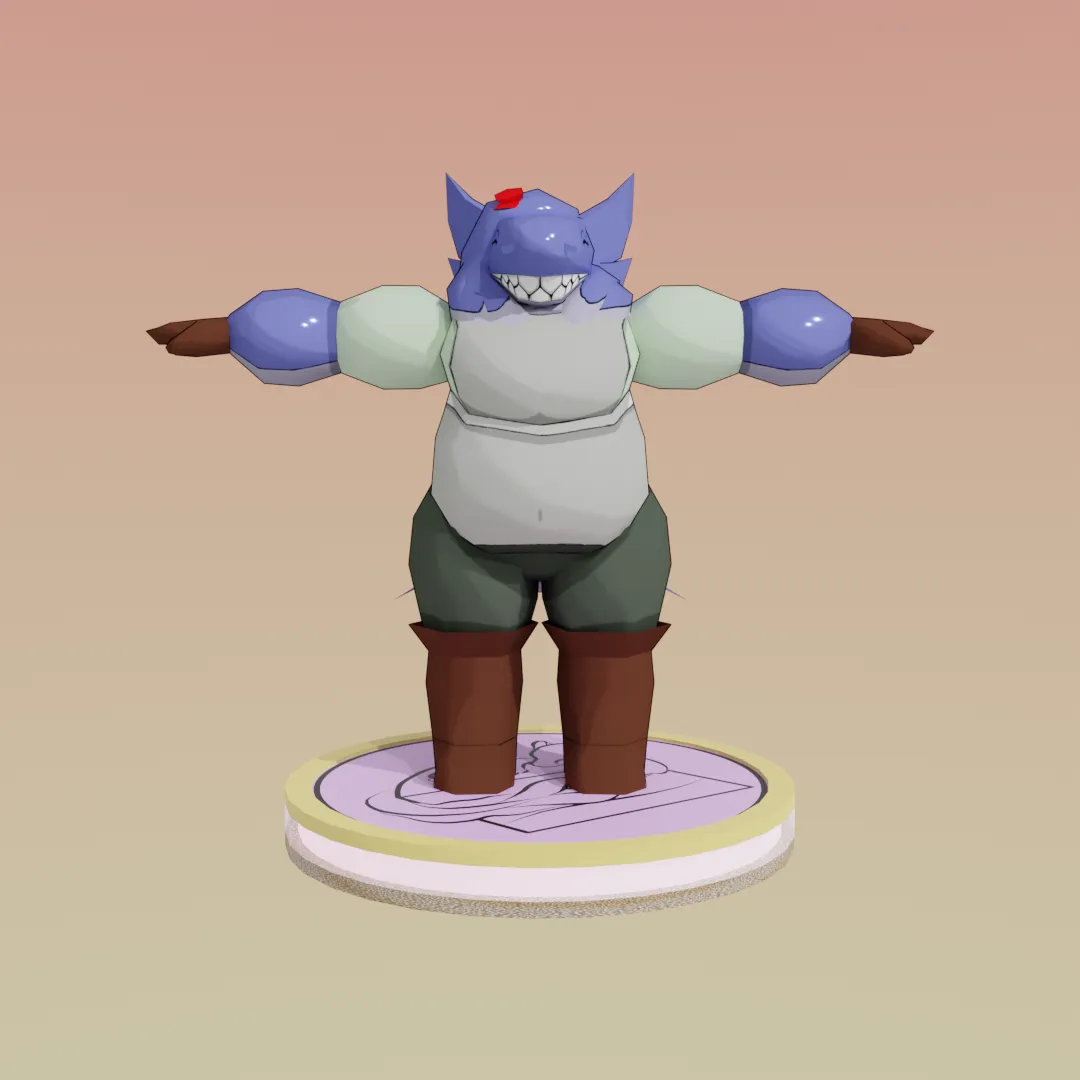 T-pose front