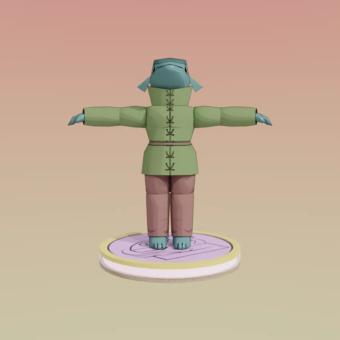 T-pose front